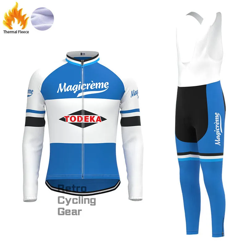 Todeka Fleece Retro Cycling Kits