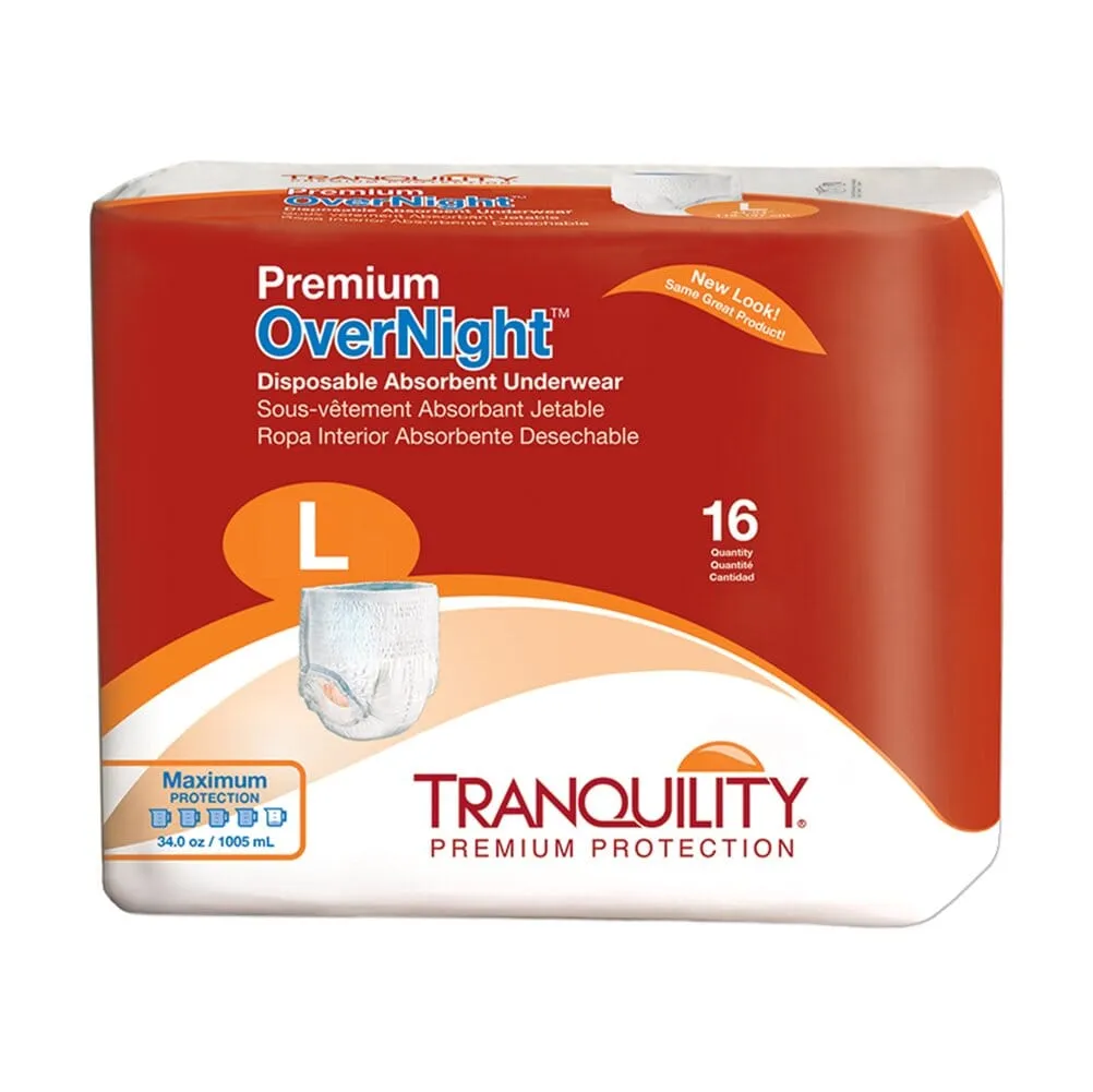 Tranquility Premium OverNight Disposable Absorbent Underwear