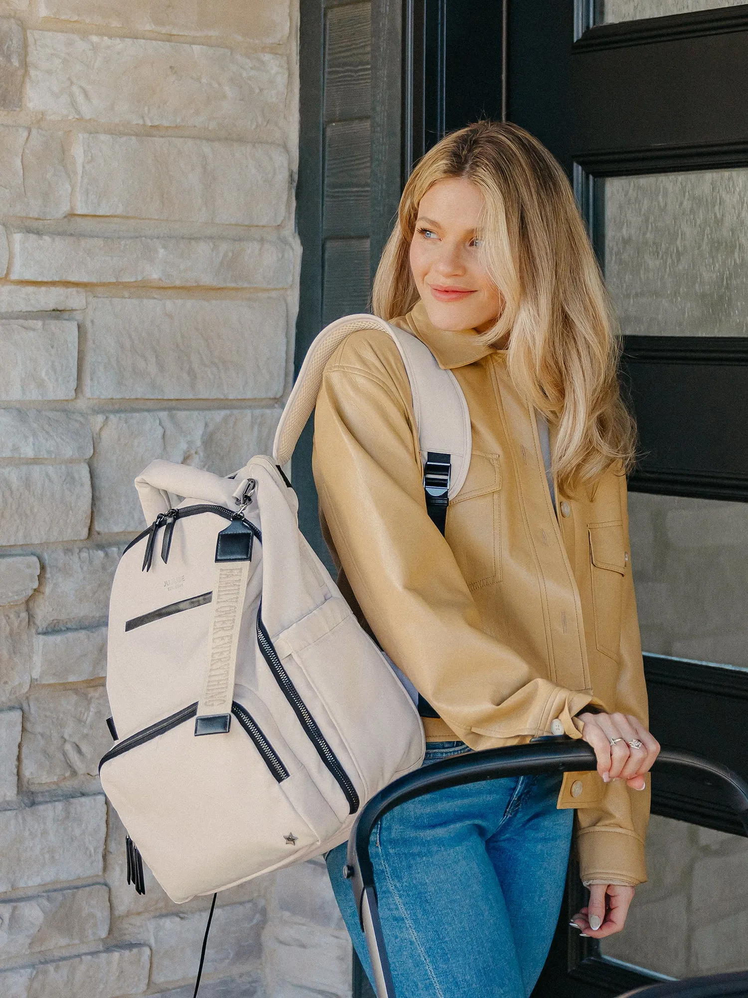 Witney Carson Classic Diaper Backpack - Cloud