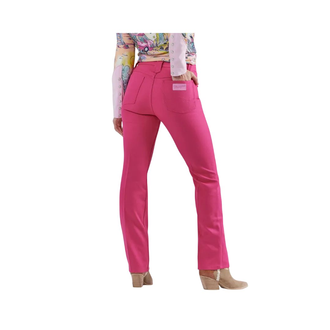 Wrangler  Women's  x Barbie Wrancher Pink Jeans