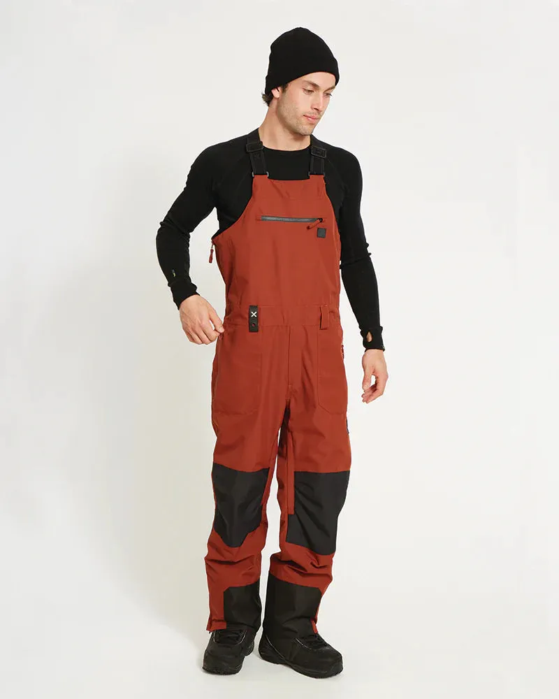 XTM Fletcher Bib Pants Mens 2024 Brick